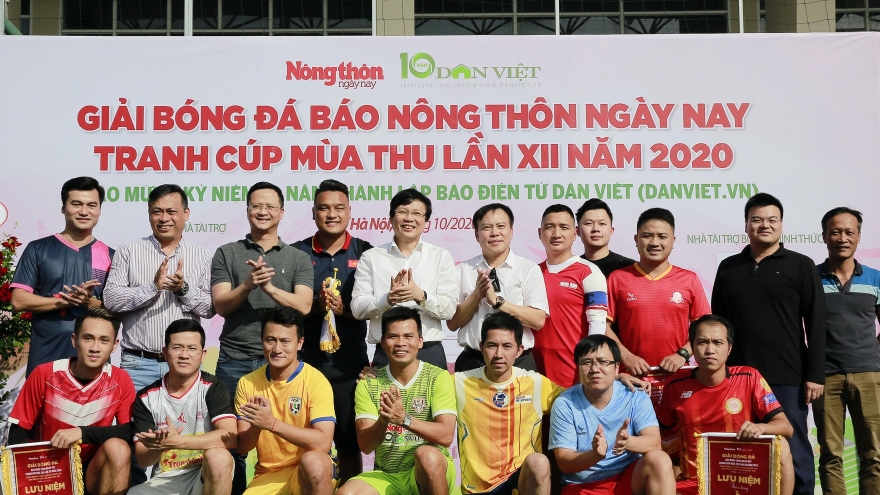 Khai mạc giải bóng đá Báo Nông thôn Ngày nay năm 2020